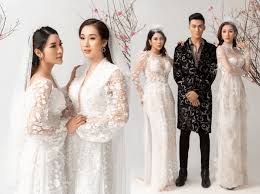 Trước khi quyết định, hãy tham khảo qua những kiểu dáng áo dài đẹp phổ biến nhất từ trước đến nay do elle tổng hợp dưới đây để có cái nhìn cụ thể nhất nhé. Bá»™ SÆ°u Táº­p Ao Dai CÆ°á»›i 2019 Ntk VÄƒn Thanh Cong Net Ä'áº¹p Tá»« Cach Tan