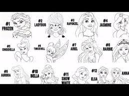 draw all disney princesses all disney princesses disney princess disney