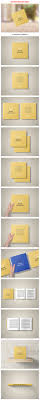 Download Square Book Mockup Set 2 Book Presentation Mockup Print Mockup