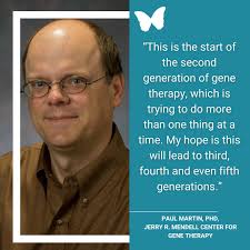 A new application of AAV gene therapy uses a single vector to deliver two  genes. Each gene serves a different function: one to halt disease  progression and one to reverse existing disease