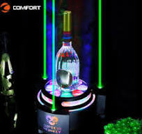 LED Bottle Presenter - Rechargeable Acrylic Display for ...