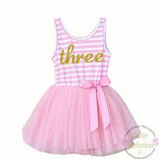 Hello Kitty Birthday Dress For 3 Year Old Third Birthday Three Year Old Baby Girls Tutu Dress Party Outfit 3rd Bday Birthday Dress Pink Birthday Party Outfits First Birthday Outfits Tutu Dress Toddler