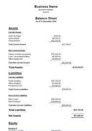 Free Sample Balance Sheet Template Balance Sheet Template Balance Sheet Accounting Basics