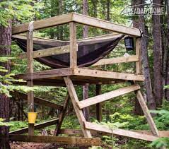These awesome ideas are sure to get you planning to make your own! 11 Free Diy Tree House Plans