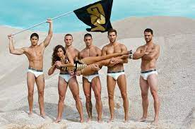Male swimsuit challenge