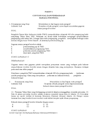 Check spelling or type a new query. Contoh Soal Un Bahasa Indonesia Smp Pk1 Dan Pembahasannya