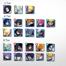 Pvp Ranking Tier List Narutoblazing