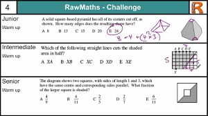 We did not find results for: Raw Maths Challenge 4 Challenging Maths Puzzle For All Ages Uk Maths Challenge Practice Youtube