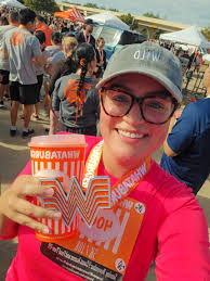 Houston half marathon training run