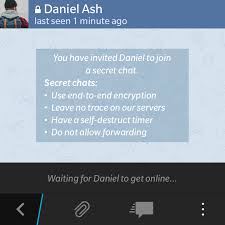 You can pass on both these. Secret Chats