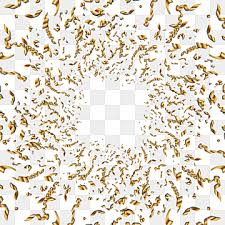 Rose gold colored floral seamless pattern with hand drawn leaves, bloosoms and branches. Rose Gold Confetti Png Images Vector And Psd Files Free Download On Pngtree