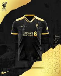 A liverpool crest of some kind was first mentioned by a sports commentator in the fall of 1892 when the team played its first. Liverpool Black And Gold Nike Concept Kit Leaves Fans Drooling Daily Star