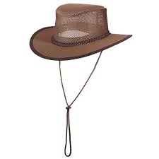 Stetson Mesh Outback Hat For Men Up To Xxl Walnut Outback Hat Safari Hat Hats For Men