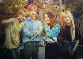 After debuting in 2016, jisoo, jennie. Blackpink Rose X Bts Jungkook By Liaksia Art By Liaksia On Deviantart
