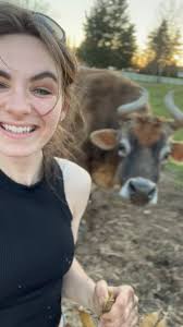 Your dahlia tuber quality control team, me & Jack😉 I know I keep stringing  y’all along and have not announced a tuber sale date yet, but I promise  IT’S COMING! 🎉 , We have indeed been “barely gettin’ ...