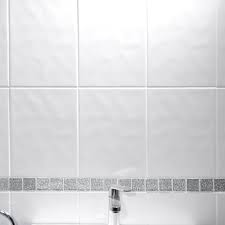 alpine white bumpy wall tiles