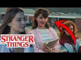 Trick or treat, freak. and if we know one thing about tina: Madelyn Cline In Stranger Things Scenes Youtube