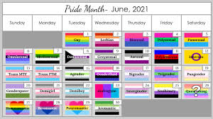 On june 11, 12 and 27, those interested can attend the diva drag brunch which will feature drag. Pride Month Calendar Explore Tumblr Posts And Blogs Tumgir