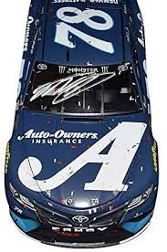 The race was originally scheduled for sunday, but inclement weather pushed it back a day. Autographed 2018 Martin Truex Jr 78 Auto Owners Team Kentucky Speedway Win Raced Version With Confetti Furniture Row Racing Signed Rcca Elite 1 24 Nascar Diecast Car With Coa 136 Of Only 143 At