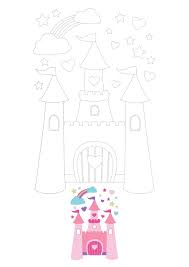 Check out the amazing unicorn coloring pages. Easy Princess Castle Coloring Pages 2 Free Coloring Sheets 2020