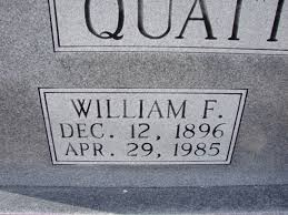 William Floyd Quattlebaum (1896-1985)
