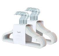 Amazon.com: 3 Sprouts Velvet Baby Hangers - Non-Slip Hanger ...