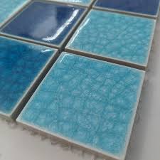 Gạch Mosaic Men Rạn Sử Dụng Làm Hồ Bơi Cao Cấp