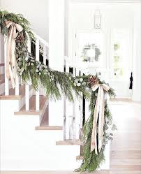 I am putting together a christmas photo album to send to my boyfriend's family in italy so they can see my family's christmas traditions in the states. 25 Christmas Stairs Decorations That Will Motivate You To Re Do Your Stairs Collagecab