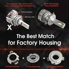 But did you check ebay? Custom H7 Led Bulbs For Mercedes Volkswagen Plug N Play