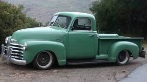 Image result for Chrome Green 1950 Truck