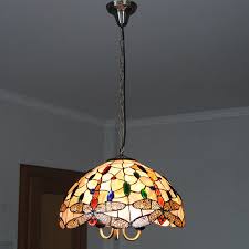 Shop for tiffany ceiling lights at walmart.com. Tiffany Chandelier Lighting Tiffanylampe Vintage Stained Glass Hanging Light Living Room Dragonfly Pattern Lamp Shade 16 Pl809 Lamp Shade Pattern Lamp Shadehanging Lights Aliexpress