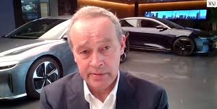 Peter Rawlinson talks about the market approach with a high end product  then to a $50k + vehicle.-WSJ