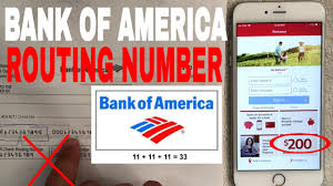 Bank Of America Routing Number Where To Find It Youtube