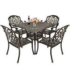 Sears has bistro sets for relaxing and dining on the patio. Cast Aluminum Patio Furniture For Sale In Stock Ebay