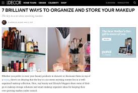 This post provides words phrases to help you come up with a creative newsletter name for your business, along with real examples of clever . How To Organize Your Beauty Closet Expert Tips From My Elle Decor And Spotlyte Features Pretty Connected
