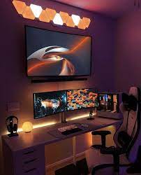 Just A Well Thought Out Gaming Setup Gaming Room Setup Room Setup Bedroom Setup