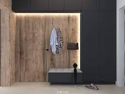Wer einen modernen einrichtungsstil bevorzugt, kann auf. Skandinavischer Moderner Eingang Dunkelgraue Und Naturliche Holztone Moderne Akzente In Akzente Du Moderner Eingang Skandinavisch Modern Garderobe Modern