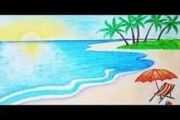 How To Draw Nature Landscape Scenery Pencil Drawing For Kids Step By Step 2021 I used doms ( zoom ultimate dark ) pencil in this drawing. how to draw nature landscape scenery