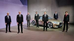 Markus söder, wirtschaftsminister hubert aiwanger, staatskanzleiminister dr. Bmw Group Bilanz Pressekonferenz 2020