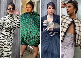 The gorgeous star left netizens rooting for her new look. From High End Fashion To Over The Top Affair Priyanka Chopra Struts Her Way Making Sassy Style Statements Bollywood News Bollywood Hungama