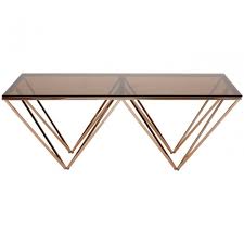 Metal table legs look great under coffee tables, desks and console tables. Matayo Champagne Metal Legs Coffee Table Gold Clanbay