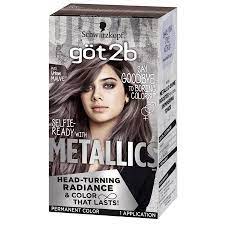 Schwarzkopf Got2b Metallic Permanent Hair Color M69 Amethyst Chrome Walmart Com Permanent Hair Color Hair Color Metallic Hair Color