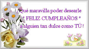 Resultado de imagen para mensajes de cumpleaños