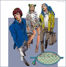 Araki hirohiko, born june 7, 1960 in sendai, miyagi) is a japanese manga artist. Gucci Manga A Look At The Art And Window Displays