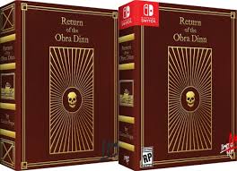It takes place on an east indian merchant ship in 1808. Return Of The Obra Dinn Physical Release Limited Run Games Collectors Edition Ps4 Nintendo Switch Cover Limitedgamenews Com Limited Game News