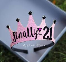 Woman Birthday Crown For Adults 21 Birthday Woman Birthday Crownbirthday Custom Etsy 21st Birthday Crown Diy Birthday Crown 21st Birthday