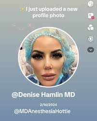 Denise Hamlin's Instagram, Twitter & Facebook