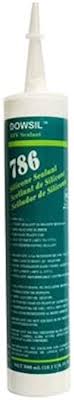 Dow Corning 786 White Silicone RTV Sealant 3 Pack (White)