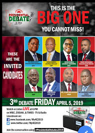 Third Presidential Debate Set For Friday In Lilongwe Face Of Malawi