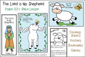 Push pack to pdf button and download pdf coloring book for free. Psalm 23 1 Sample Lesson